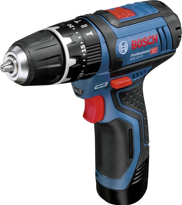 Productafbeelding Bosch Professional GSB 12V-15 (Oplaadbare batterij)