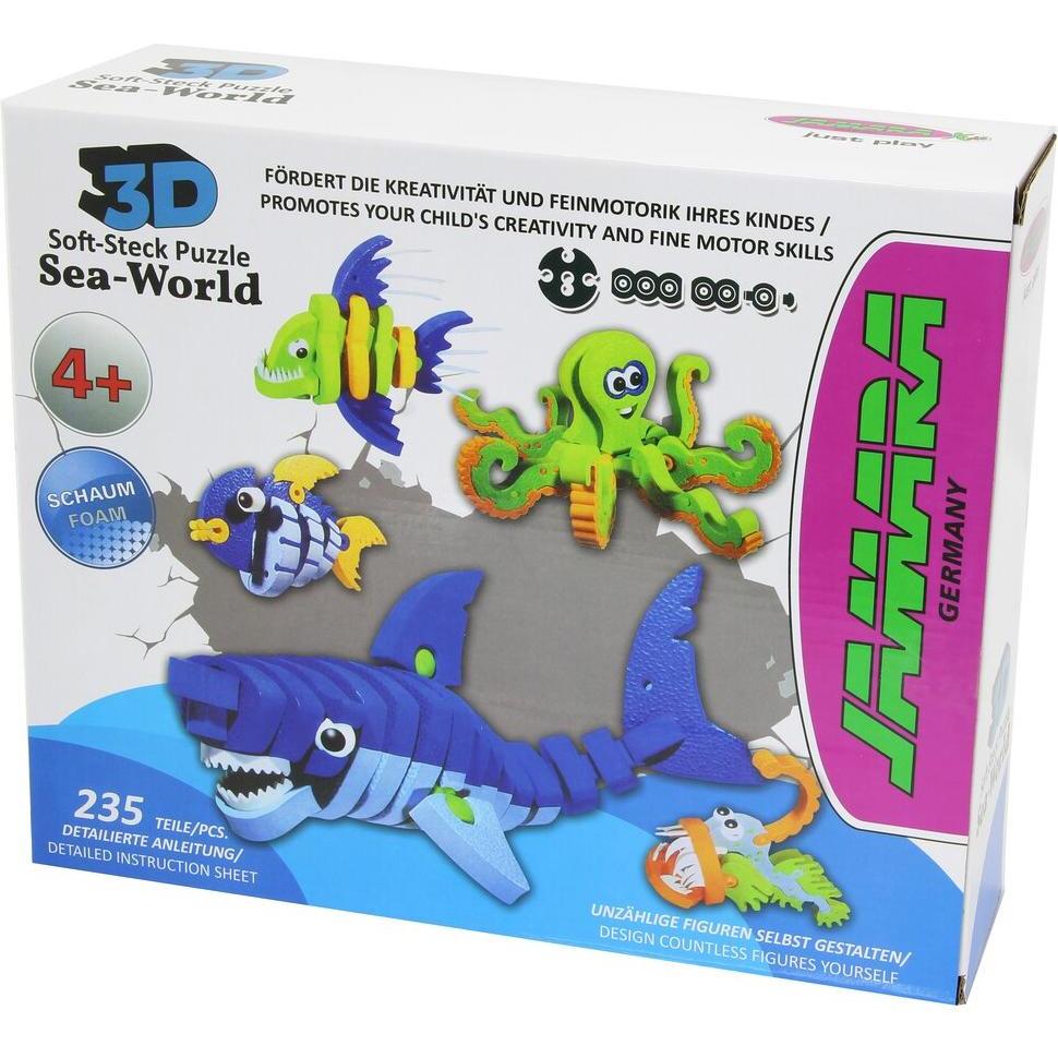 Jamara Kids Soft-Steck Sea World (235 Teile)