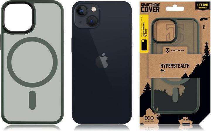 Immagine prodotto Source MagForce Hyperstealth Cover per iPhone 13 mini Verde Foresta (Apple iPhone 13 mini)