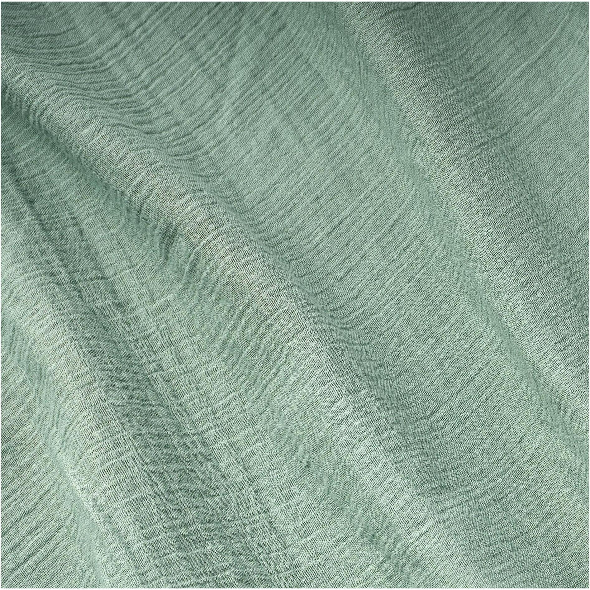 Thumbnail - Julius Zöllner, Fixleintuch Babybett, Fix-Leintuch Musselin 60 x 120 cm, Grün (60 x 120 cm)