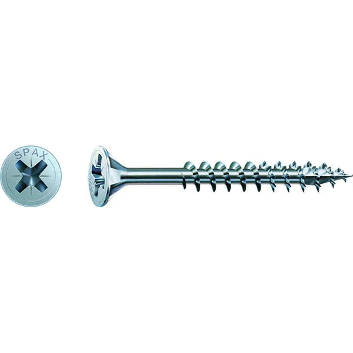 Spax, Schrauben, Spanplattenschrauben SK PZ2 4,5x45 mm (500 Schrauben pro Stück)