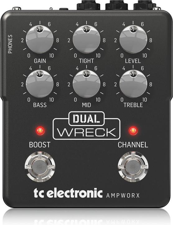 TC Electronic DUAL WRECK PREAMP Przedwzmacniacz gitarowy (Guitare)