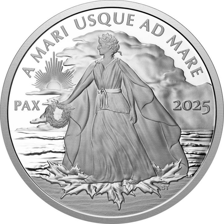 Royal Canadian Mint Silber Peace Dollar 1 oz PP - 2025 (999.90, 2025)