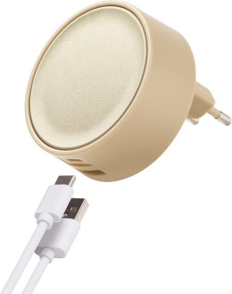 Image du produit Lexon Poweron Ład. siec. 30W USB-C/USB-A złoty/gold LL152D9