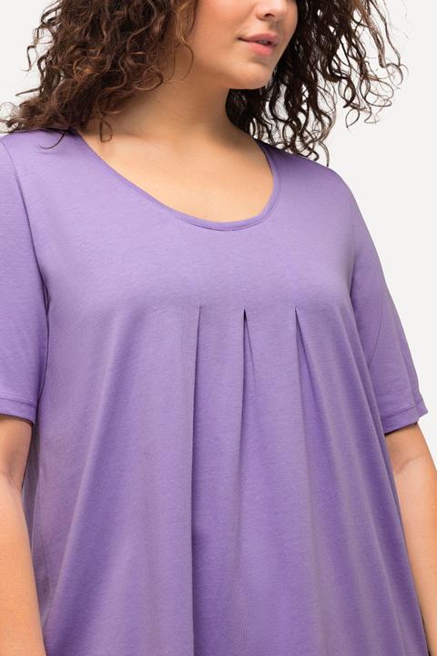 Actual product image Ulla Popken Essential Front Pleat Tee (42, 44)
