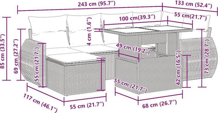 Produktbild vidaXL Jeremias
