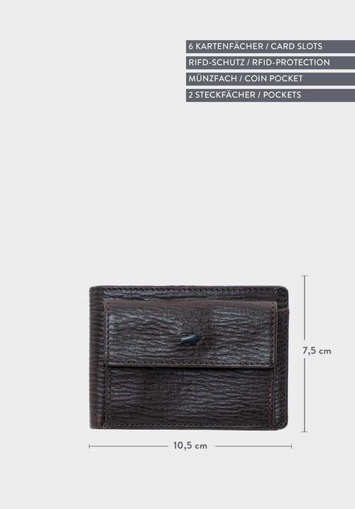 Actual product image Braun Büffel Benedikt Rfid