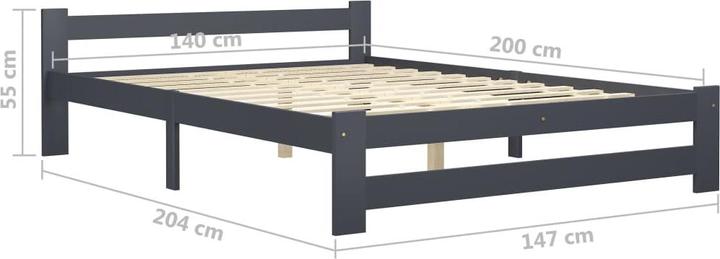 Image du produit vidaXL Bettgestell (140 x 200 cm)