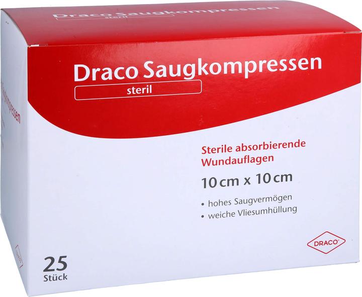 Produktbild Dr. Ausbüttel & Co. Saugkompressen steril 10x10cm, 25 St KOM