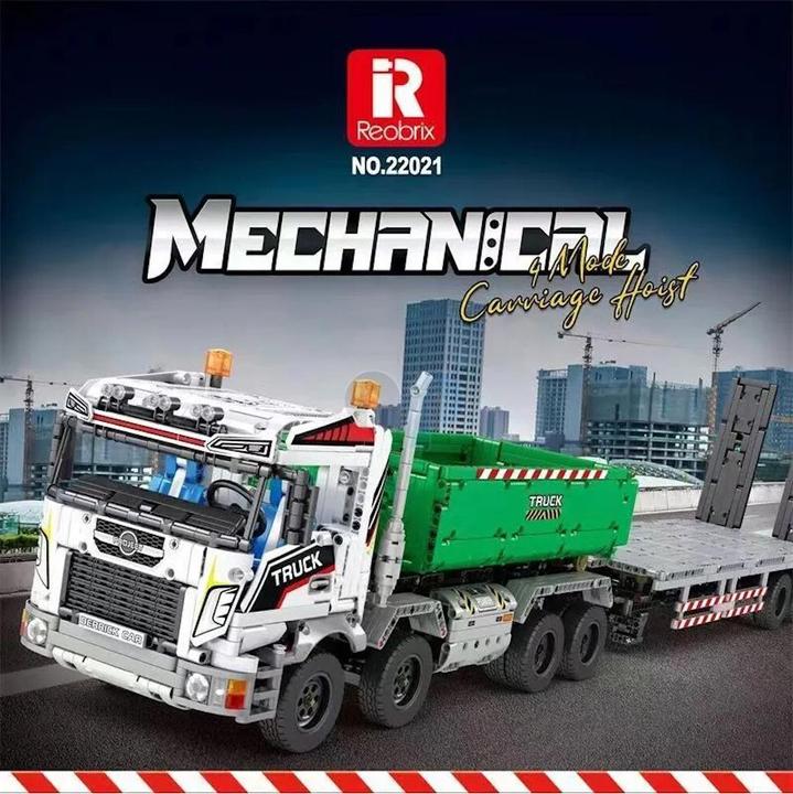 Produktbild ReoBrix 22021 - Tieflader (RC) (2950Teile)