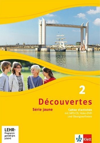 Produktbild Découvertes Série jaune 2. Cahier d'activités mit CD-ROM, MP3-CD und Video-DVD (Deutsch, Französisch, Ernst Klett Verlag, 2013)