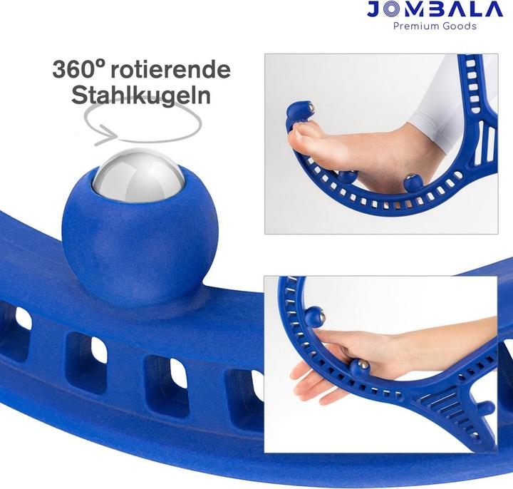 Immagine prodotto Jombala Massaggiatore dei punti d'innesco con sfere d'acciaio rotanti per il massaggio delle zone riflesse