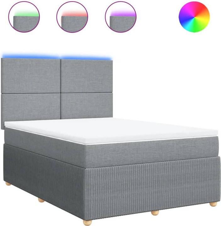 Produktbild vidaXL Boxspringbett (140 x 190 cm)