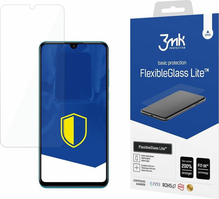 Actual product image 3MK hybrid glass Flexible 2.5D Lite for Huawei P30 Lite (1 Piece, Huawei P30 Lite)