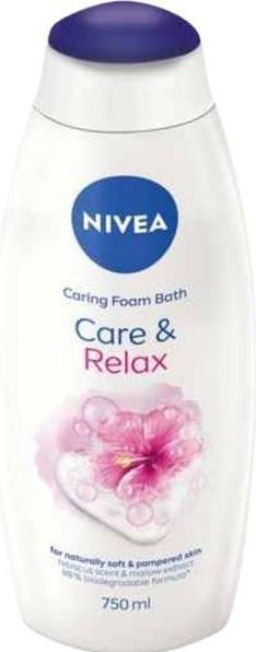Actual product image NIVEA Pflegebad Care & Relax (n) Fl 750 ml (750 ml, Bubble bath)