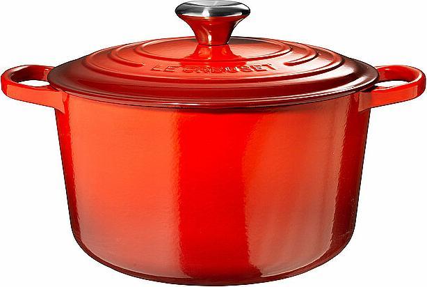 Produktbild Le Creuset Topf (27.50 cm, Bräter + Schmortopf, Gusseisen, Emaille)