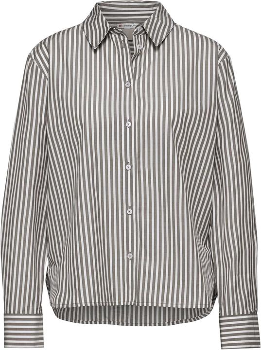 Immagine prodotto Street One Gestreepte hemdblouse, Muddy Brown, 44 (44)