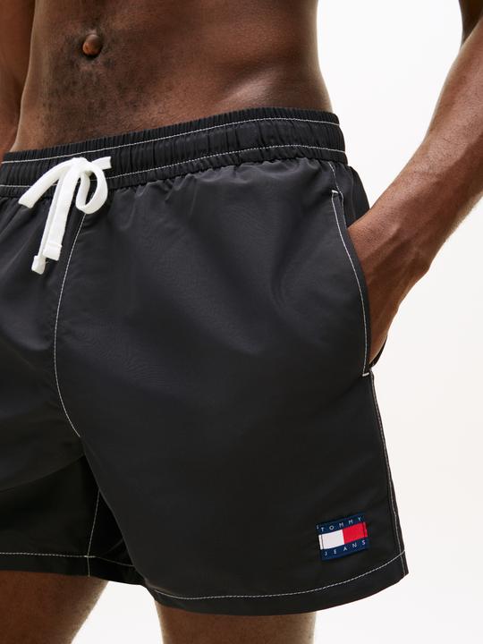 Image du produit Tommy Hilfiger Black Polyester Swim Shorts (S)
