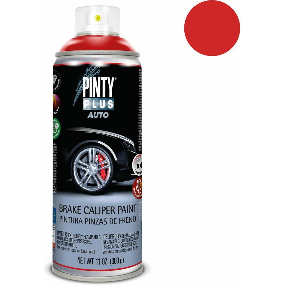 Pinty Plus, Accessori per autotuning, Vernice spray pinze freno auto 520 cc pf107 rosso
