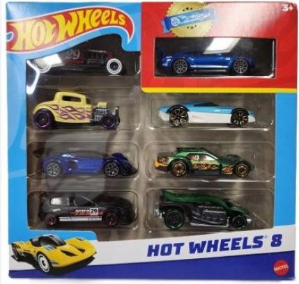 Actual product image Hot Wheels 8-Pack