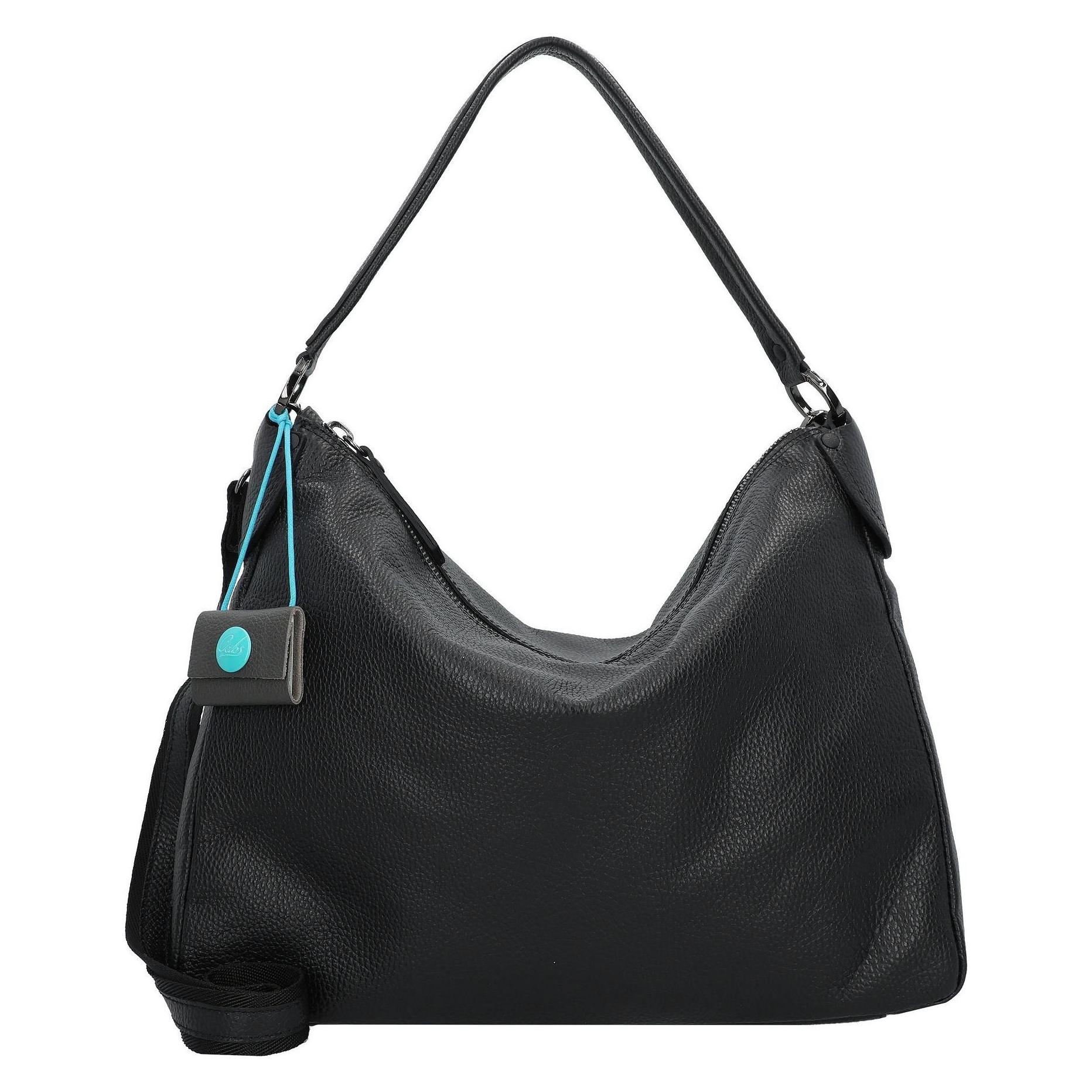 Gabs, Damen, Handtasche, Calliope Schultertasche Leder 42 Cm, Schwarz