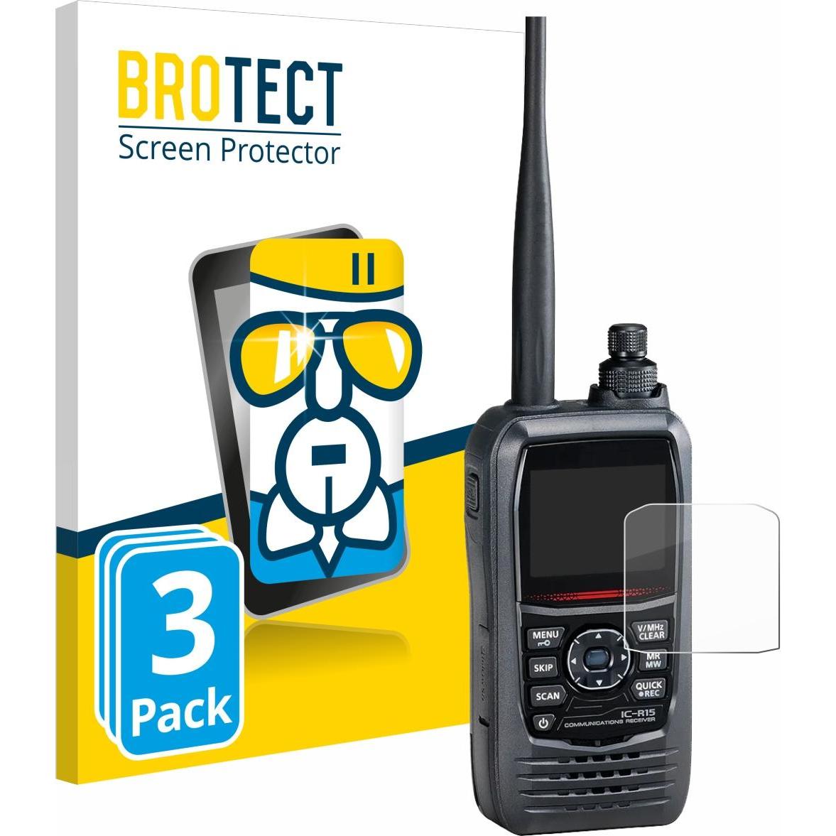 BROTECT AirGlass Panzerglasfolie, Walkie-Talkie Zubehör