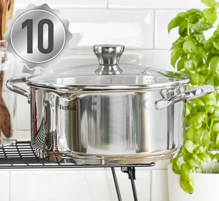 Produktbild Tefal Duetto Set (18 cm, Pfannenset + Topfset, Edelstahl)