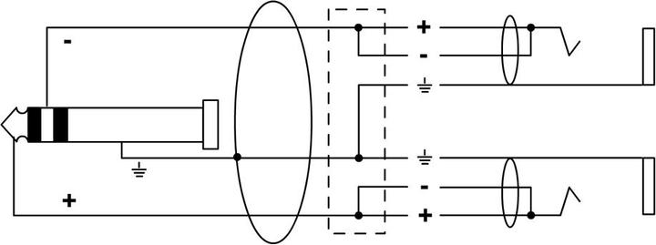 Actual product image Cordial Cfy 0.3 Vgg (0.30 m, 6.3mm jack cable)