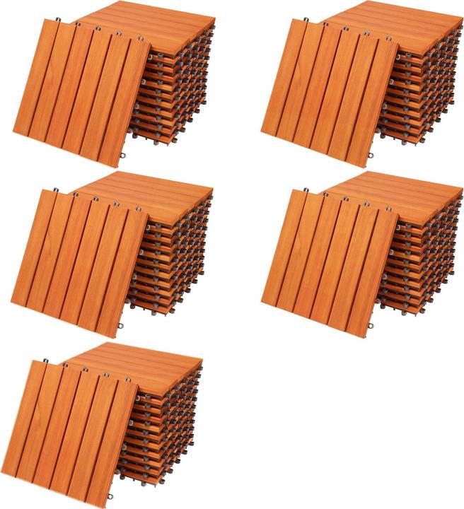 Casaria Holzfliese (55 x, 30 x 30 cm)