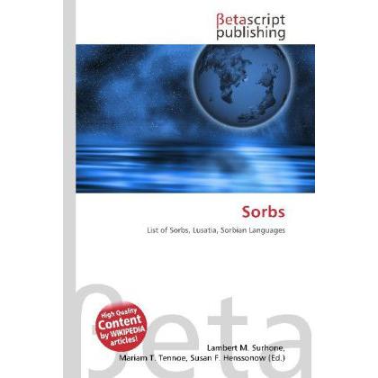 Sorbs, Fachbücher