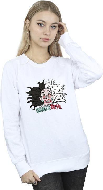 Image du produit Disney - Sweat VILLAINS CRAZY CRUELLA DE VIL - Femme (XXL)