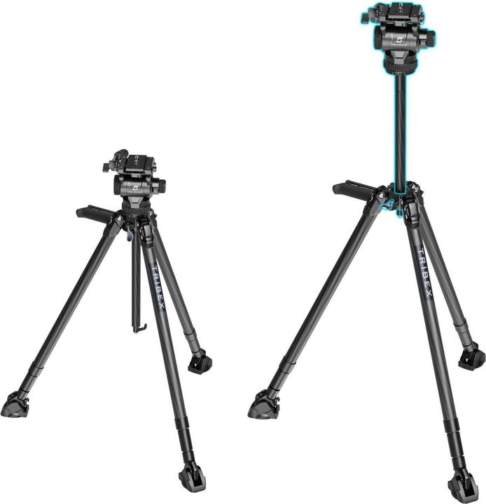 Immagine prodotto SmallRig Kit treppiede idraulico Tribex di Potato Jet (Materiale sintetico, Metallo)