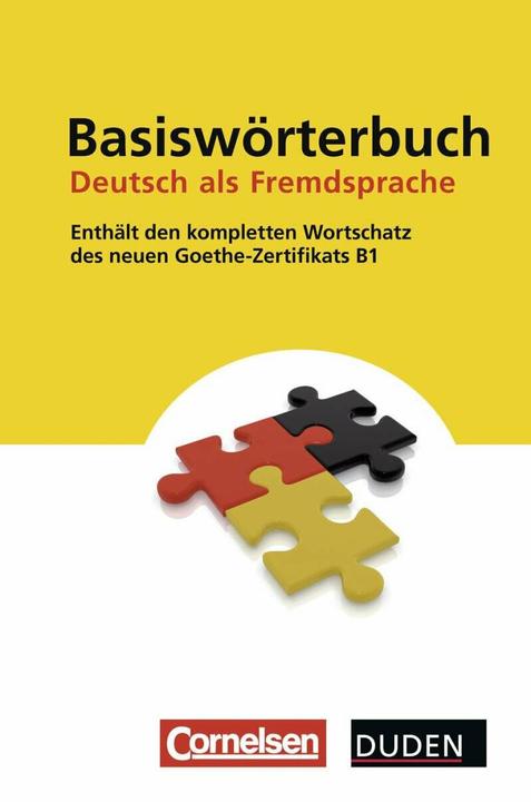 Produktbild Basiswörterbuch Deutsch als Fremdsprache (Deutsch, 2013)