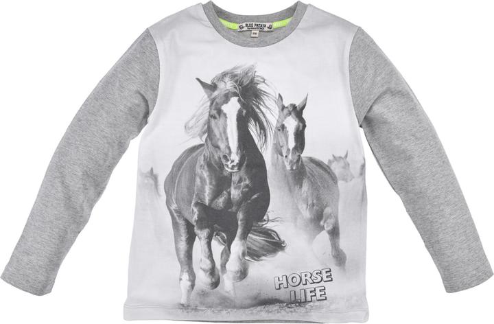Actual product image Bondi T Shirt Long Sleeve Horse Life (98)