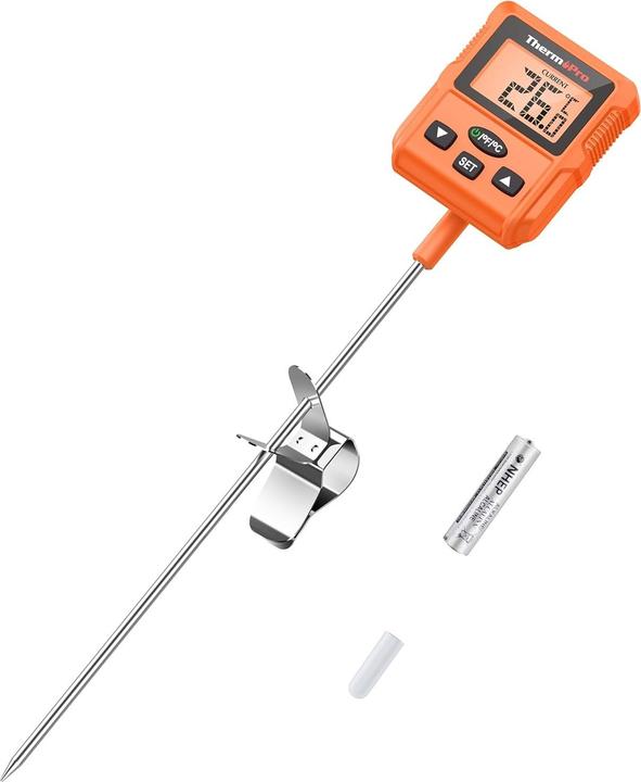 ThermoPro Fleischthermometer TP511 mit Sonde und Topfclip