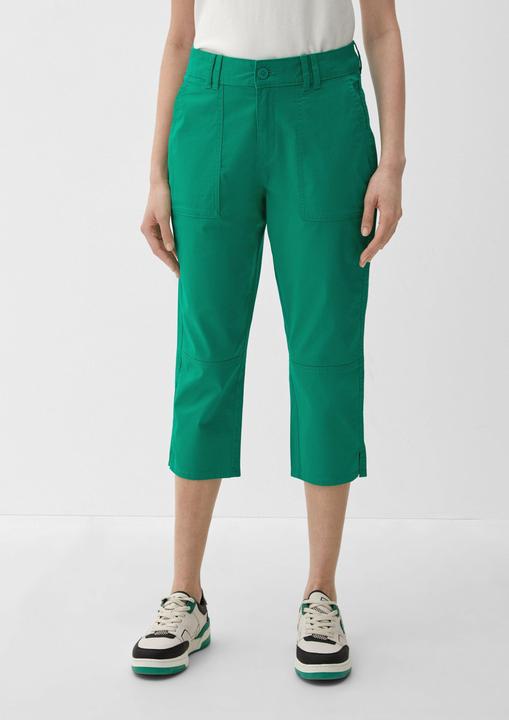 Actual product image S.Oliver Hose Relaxed: Caprihose doppelten Gürtelschlaufen (34)