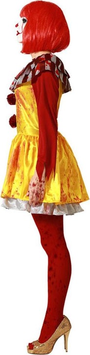 Actual product image Carnival Toys Bloody clown ladies costume (M/L)
