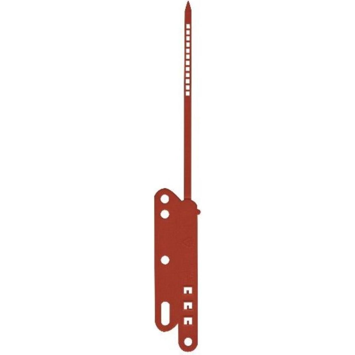 Laurel, Ordner Zubehör, Abheftstreifen universal 80mm Kunststoff VE=100 Stück rot
