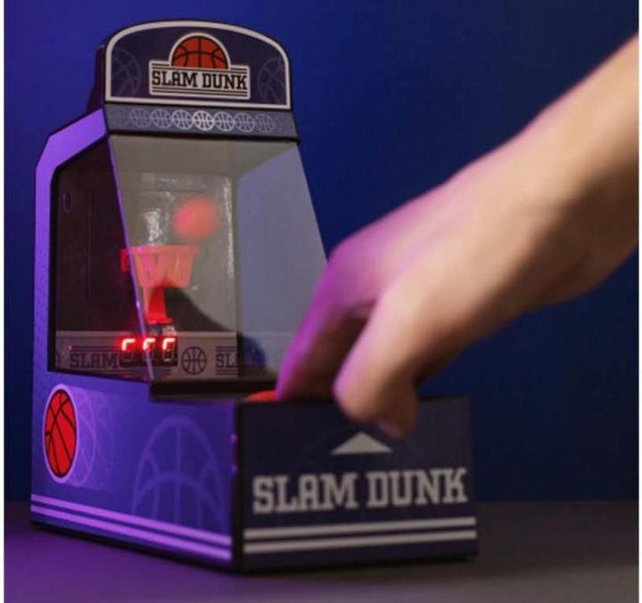 Actual product image Thumbs Up Retro Basketball Arcade Machine