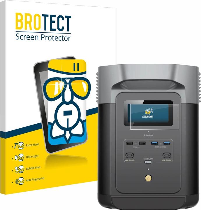 Actual product image BROTECT AirGlass bulletproof glass film