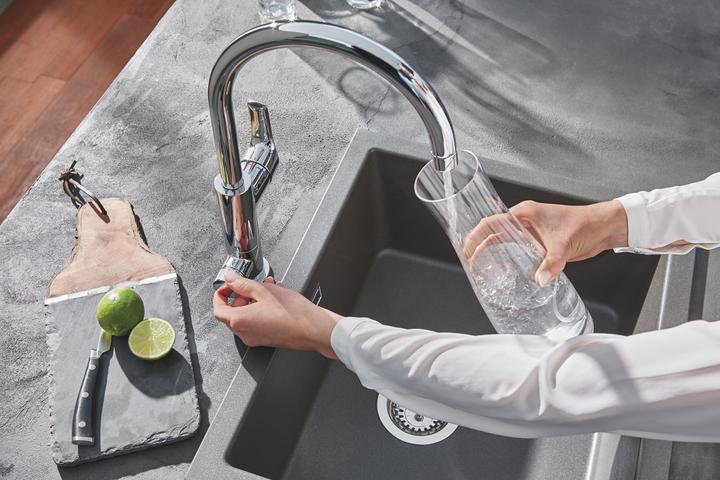 Immagine prodotto Grohe Rubinetto da cucina con funzione di filtro Blue cromo lucido 30385000