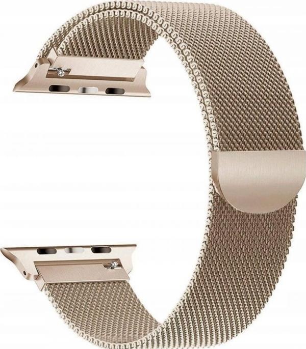 Image du produit Tech-Protect BRACELET MILANAIS APPLE WATCH 1/2/3/4/5 (38/40MM) OR (Acier inoxydable, Montre Apple)
