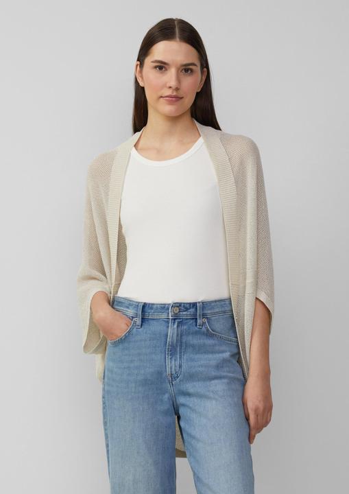 Produktbild s.Oliver Indoor-Poncho Strickponcho mit Glitzergarn (One Size)