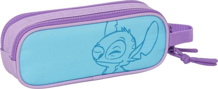 Image du produit Stitch Étui double multi-usages Sweet Bleu Violet 21 x 8 x 6 cm