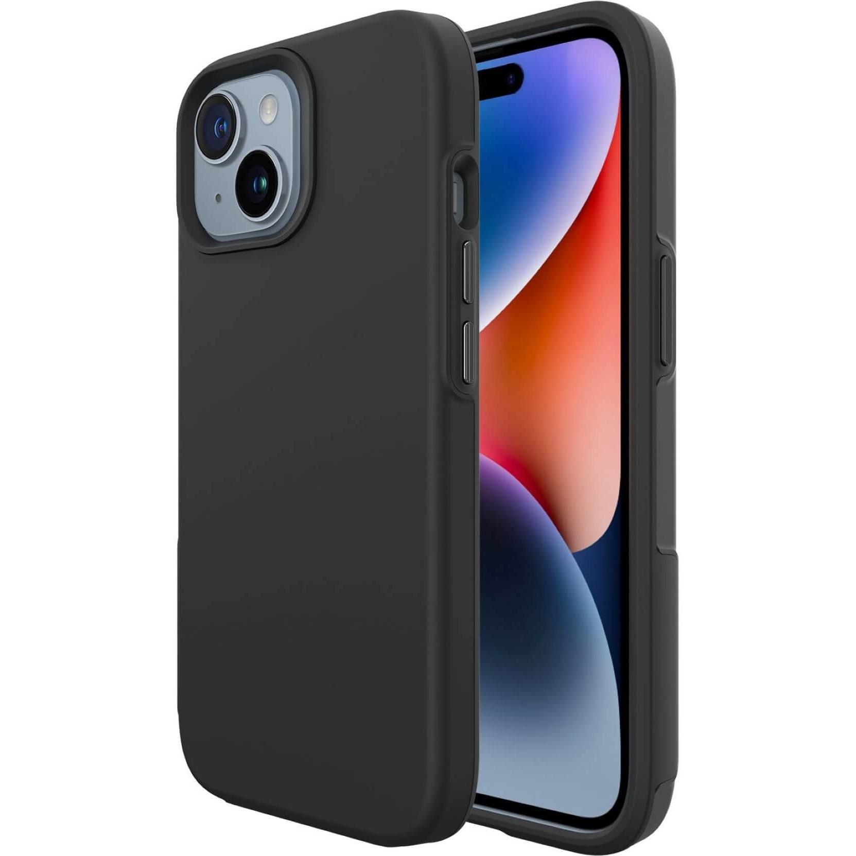 JT Berlin BackCase Pankow Safe (Apple iPhone 15), Smartphone Hülle, Schwarz
