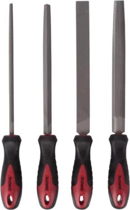 Velleman FEILENSATZ FÜR STAHL - 20 cm/8" - 4 St.