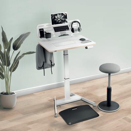 Productafbeelding Leitz Ergo Compact Workstation Elektrisch in hoogte verstelbaar bureau (80 x 60 x 130 cm)