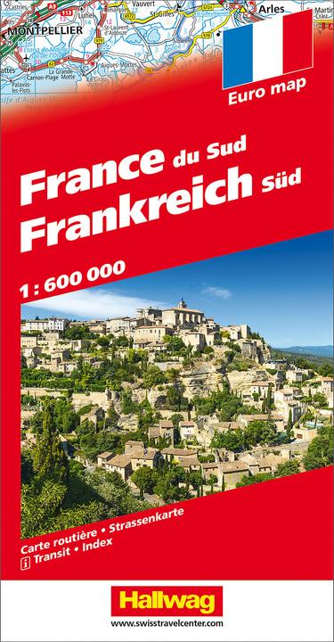 Produktbild Frankreich Süd Strassenkarte 1:600 000