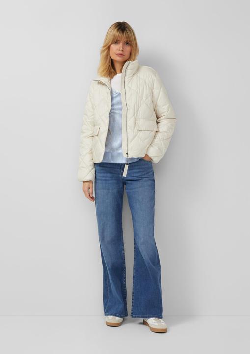 Produktbild s.Oliver Strickpullover Baumwollmix-Strickpullover mit V-Ausschnitt (32)