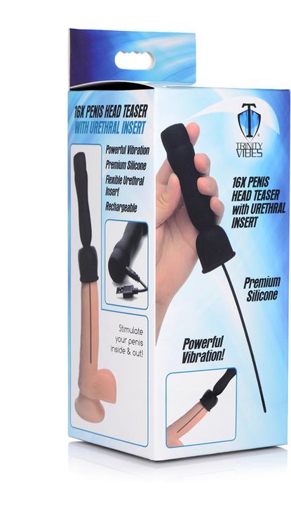 Productafbeelding Pipedream 16X Penis Head Teaser with Urethral Sound